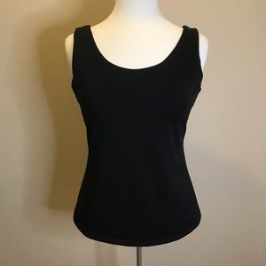 Boutique Essentials Black Sleeveless Top (Med)